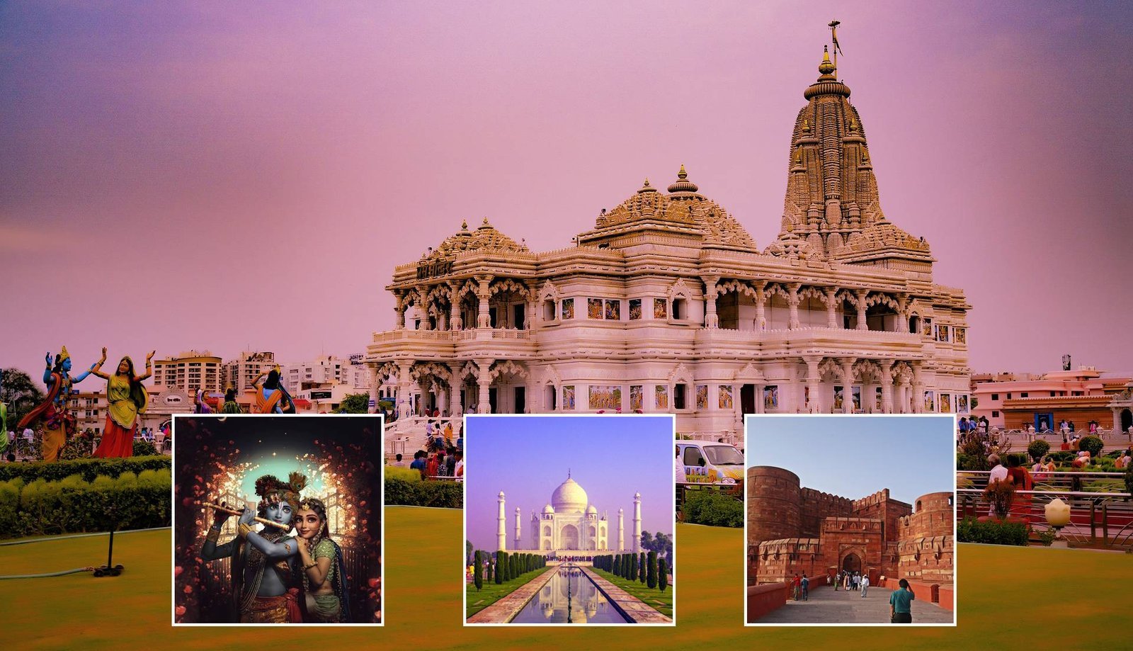 GOLDEN TRIANGLE PACKAGE (DELHI - AGRA - MATHURA - DELHI)